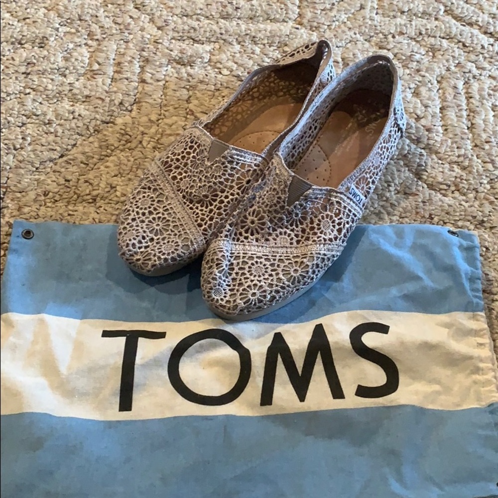 toms lace flats